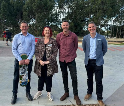 New Skate Park - 99.5 & 99.9 Gippsland's TRFM